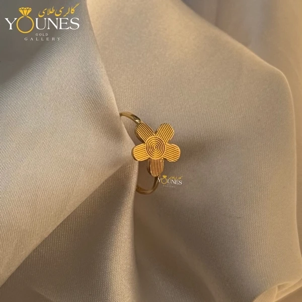 انگشتر طلا نسترن